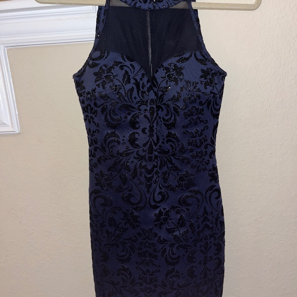 Black semi formal dress size AS